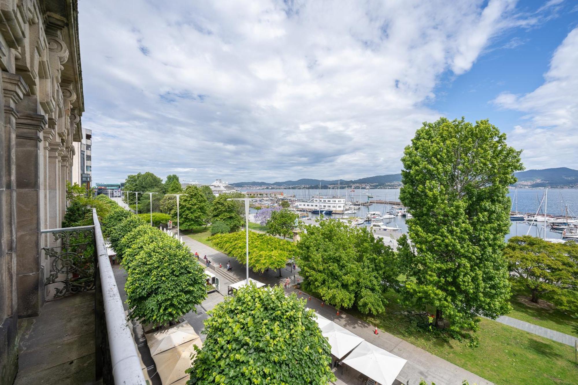 Vistas Al Nautico Y Paseo Maritimo De Vigo Apartment Exterior foto
